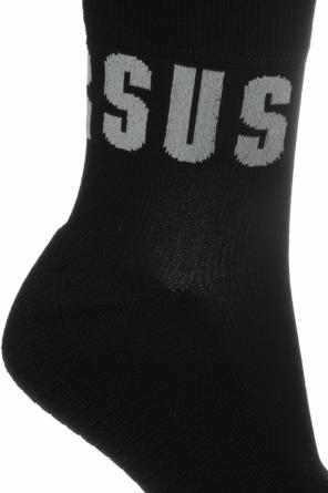 Logo-embroidered socks, zdjęcie 2 Logo-embroidered socks od Versace Versus
